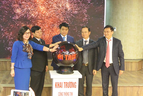 Khai trương “Cổng thông tin Hệ sinh thái Khởi nghiệp thành phố Hà Nội” 